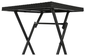 Έπιπλα κήπου Home ESPRIT Μαύρο 58 x 58 x 71,5 cm