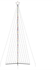 vidaXL Χριστουγεννιάτικο δέντρο LED 789 LED πολύχρωμα 476 εκ.