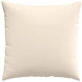 vidaXL Μαξιλάρι Καναπέ 2 pcs Μπεζ 80 x 80 cm ύφασμα