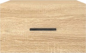 vidaXL Κομοδίνα Επιτοίχια 2 τεμ. Sonoma Δρυς 35 x 35 x 20 εκ.