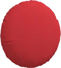vidaXL Μαξιλάρια καθισμάτων 2 pcs Κόκκινο Ø80 x 29 εκ ύφασμα