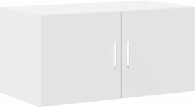 vidaXL Ντουλάπι Τοίχου Λευκό 80x42,5x40 εκ. Επεξεργασμένο Ξύλο