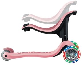 Globber Scooter Go.Up Sporty Lights Pastel Pink