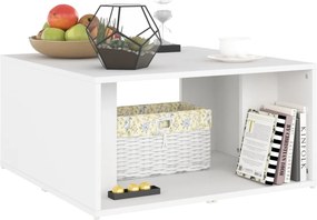 vidaXL Τραπεζάκια Σαλονιού 4 τεμ. Λευκά 33 x 33 x 33 εκ. Επεξ. Ξύλο