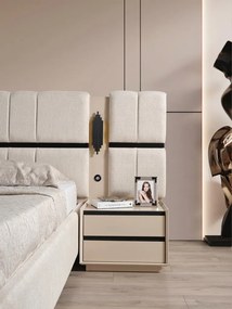 Stewehome Σετ Κρεβατοκάμαρας Κρέμ 160x200 cm