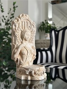 Stewehome αντικ αμπούλα κεριού διακοσμητικό μπίμπλο 21x9x10 cm