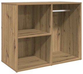 vidaXL Ντουλάπι ντύσιμο Artisan δρυς 80x40x65 cm Κατασκευασμένο ξύλο