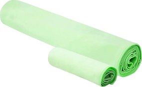 vidaXL Σύνολο πετσέτας αθλητισμού 2 pcs Πράσινο ύφασμα