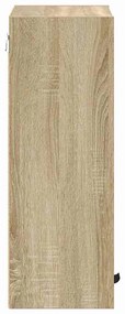 vidaXL Ντουλάπι Μπάνιου Επιτοίχιο Sonoma Δρυς 39 x 23.5 x 65 εκ.