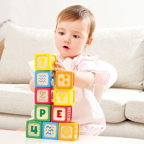 Hape Early Explorer Ξύλινα Τουβλάκια Smart Start 10Τμχ