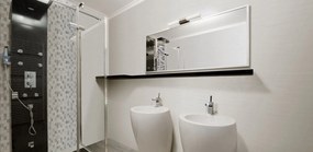 Keros Decorado Tessile Cubik Gris 25x50 - Πλακάκι μπάνιου
