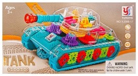 YJTOYS Παιδικό παιχνίδι τανκ με μουσική και φως 3+ - Gear tank for kids YJ388-17