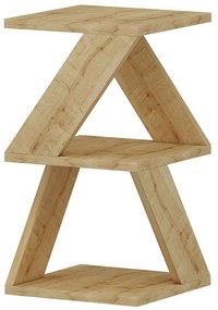 Τραπεζάκι Βοηθητικό Albeni 382NRC1207 30x30x50cm Sapphire Oak