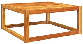 vidaXL Τραπέζι Κήπου 65x65x29 εκ. από Μασίφ Ξύλο Ακακίας