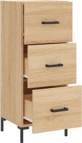 vidaXL Ντουλάπι Sonoma Δρυς 34,5x34x90 εκ. από Επεξεργασμένο Ξύλο