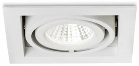 Χωνευτό Σποτ Φωτιστικό Οροφής Led Λευκό LEDA R10402 Rendl R10402 Λευκό