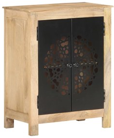 vidaXL Ντουλάπι 60 x 35 x 75 εκ. από Μασίφ Ξύλο Μάνγκο