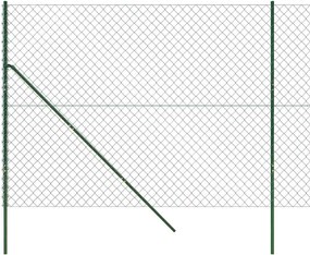 vidaXL Συρματόπλεγμα Περίφραξης Πράσινο 1,6 x 10 μ.
