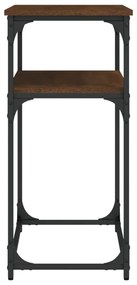 vidaXL Τραπέζι Κονσόλα Καφέ Δρυς 100x35,5x75 εκ. Επεξεργασμένο Ξύλο