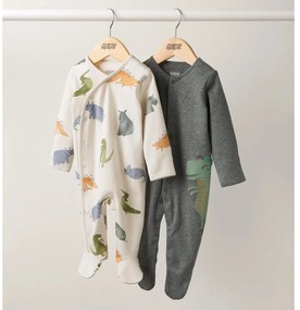 Ολόσωμα φορμάκια Mamas &amp; Papas set 2 Dinos