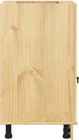 vidaXL Ντουλαπιού (Cabinet) SKI Μέλι Καφέ 40 x 46 x 81,5 εκ