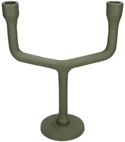 Κηροπήγιο ArteLibre Πράσινο Αλουμίνιο 23.5x10x28.5cm