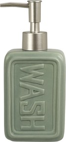 Δοχείο Κρεμοσάπουνου από Δολομίτη 300ml 8x5.5x18.2cm Green MRShome