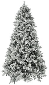 Χριστουγεννιάτικο Δέντρο Flocked Sugar Pine 78098 210cm (2740tips) White-Green