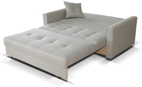 Καναπές κρεβάτι Columbus 102, Αριθμός θέσεων: 2, Αποθηκευτικός χώρος, 85x153x98cm, 67 kg, Πόδια: Μέταλλο, Πλαστική ύλη, Μερικώς συναρμολογημένο