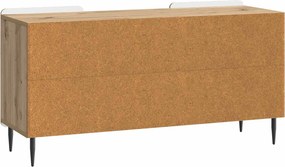 vidaXL Ντουλάπι TV 102 x 34,5 x 52 εκ Artisan Δρυς Επεξεργασμένο Ξύλο