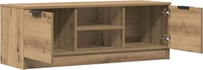 vidaXL Ντουλάπι τηλεόρασης Artisan Oak 102x35x36,5 cm