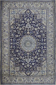 Χειροποίητο Χαλί Persian Nain Fine Wool-Silk 200Χ306 200Χ306cm