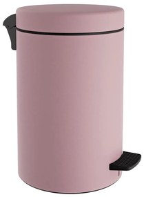 Κάδος Απορριμμάτων Μπάνιου (Φ25x40) Pam &amp; Co 12lt 12-090-303 Matt Pink