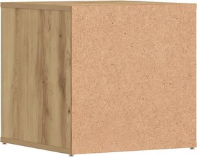 vidaXL Συρτάρι Box Artisan Δρυς 40,5x40x40 cm Ξύλο μηχανής