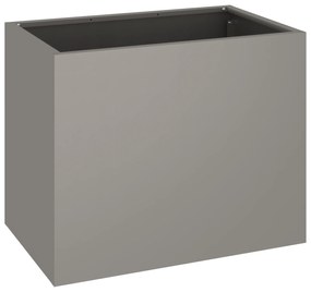 vidaXL Γλάστρα Κήπου Καφέ 50 x 32 x 40 εκ. Φθαρμένο ατσάλι