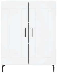 Ντουλάπι Λευκό 69,5 x 34 x 90 εκ. από Επεξεργασμένο Ξύλο - Λευκό