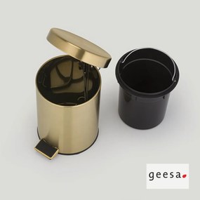Geesa 634 Gold Brushed PVD - Χαρτοδοχείο 3L