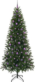 vidaXL Τεχνητό Χριστουγεννιάτικο Δέντρο Πράσινο 240 cm ΠΕ και PVC