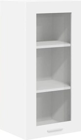 vidaXL Κρεμαστό ντουλάπι με αποθήκευση 2 pcs Λευκό 40 x 31 x 80 εκ.