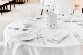 Beauty Home Τραπεζομάντηλο επαγγελματικό Compact Art Ε8007 150x230 Λευκό