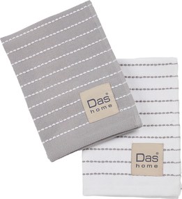Ποτηρόπανα (Σετ 2τμχ) Das Home Kitchen 0824