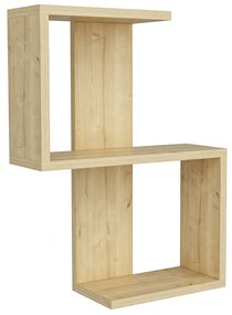 Ραφιέρα τοίχου Octa Megapap χρώμα sapphire oak 45x16,4x60εκ.
