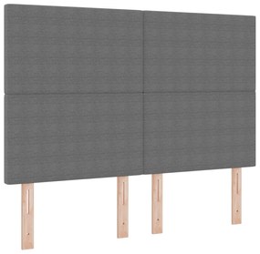 vidaXL LED Φωτιστικό Κεφαλής Γκρι 72 εκ από Κορντούρα