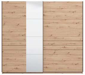 Ντουλάπα Συρόμενη VEYMONT 245 OG με Καθρέπτη Artisan Oak 245x61x218εκ. 245x61x218 εκ.