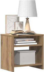 vidaXL Κομοδίνα 2 τεμ. Αρτισιανή Δρυς 40x30x40 εκ. από Επεξεργ. Ξύλο