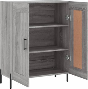 vidaXL Ντουλάπι Γκρι Sonoma 69,5 x 34 x 90 εκ. από Επεξεργασμένο Ξύλο