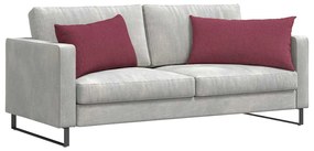 vidaXL Μαξιλάρι Καναπέ 2 pcs Κόκκινο 80 x 40 cm ύφασμα