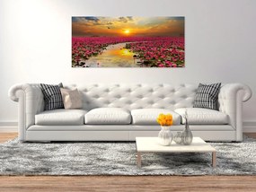 Πίνακας - Lily Field (1 Part) Narrow 120x40