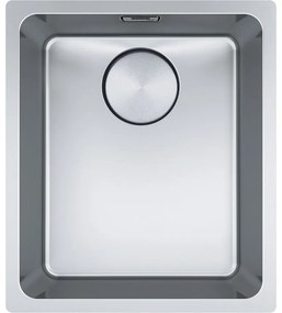 Franke Mythos MYX 110-34 Ανοξείδωτος Νεροχύτης Υποκαθήμενος Inox 45 cm
