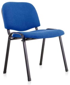 Καρέκλα Επισκέπτη 3003 Μαύρη - Μπλέ 51x60x79,5 εκ. 51x60x79.5 εκ.